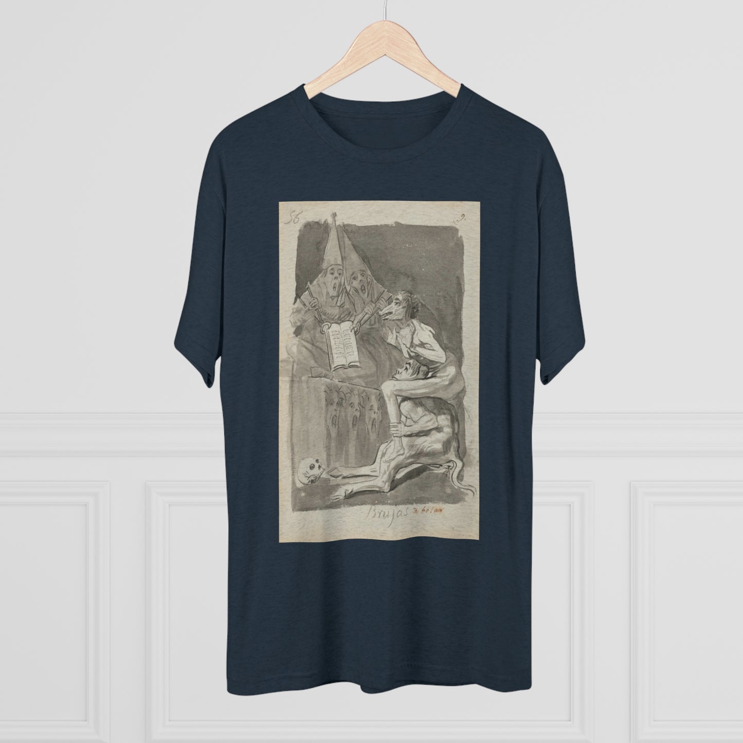 Francisco Goya - Brujas à volar (Witches Preparing to Fly) - 1796/1797 - Triblend Tee