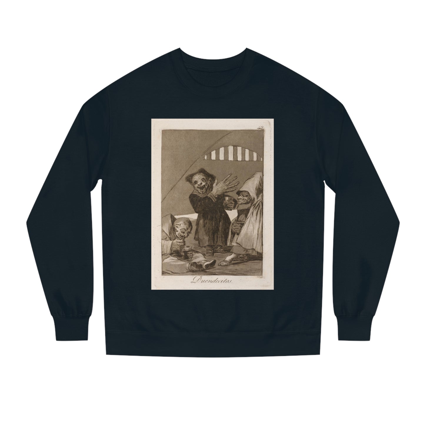 Francisco Goya - Duendecitos (Hobgoblins) - 1799 - Front and Back - G