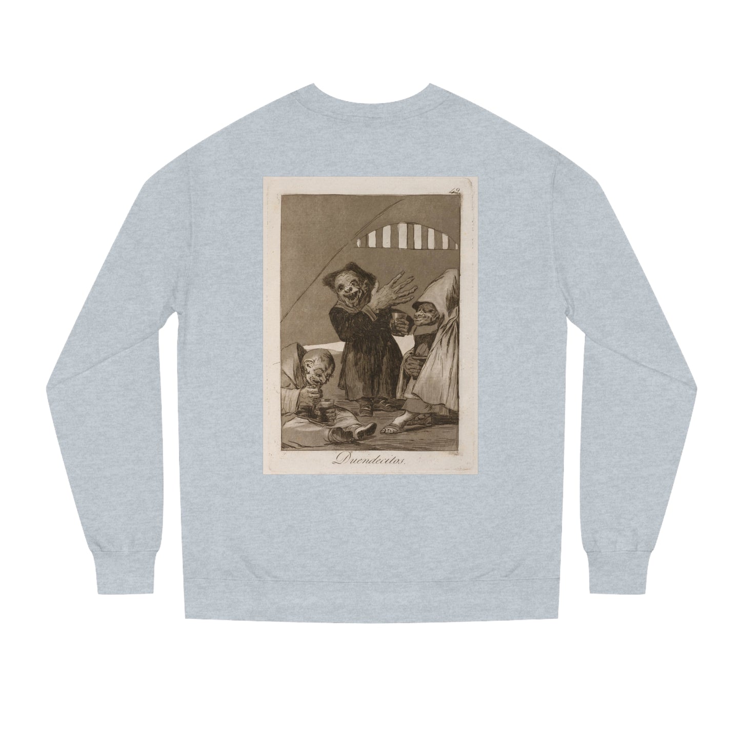 Francisco Goya - Duendecitos (Hobgoblins) - 1799 - Front and Back - G