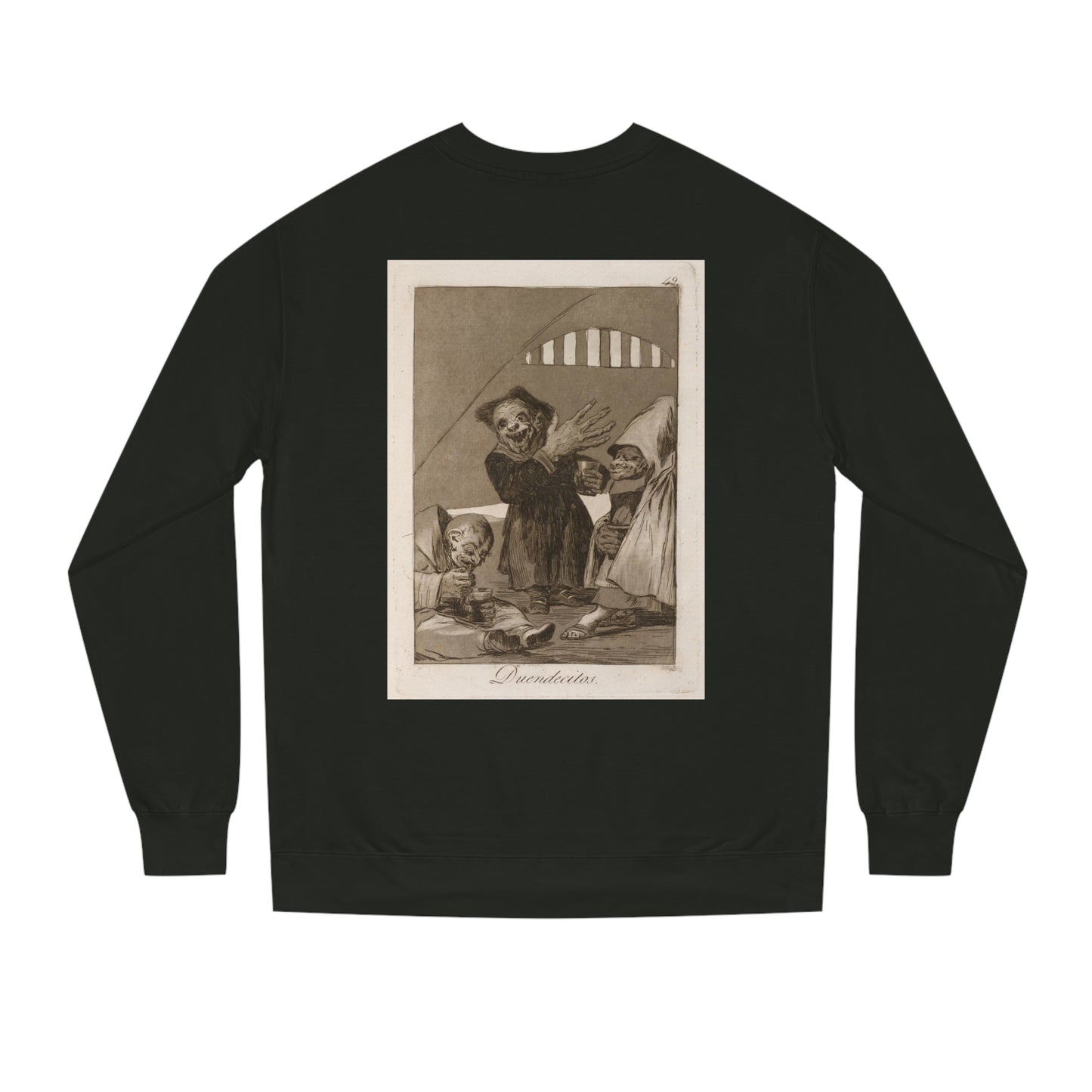 Francisco Goya - Duendecitos (Hobgoblins) - 1799 - Front and Back - G