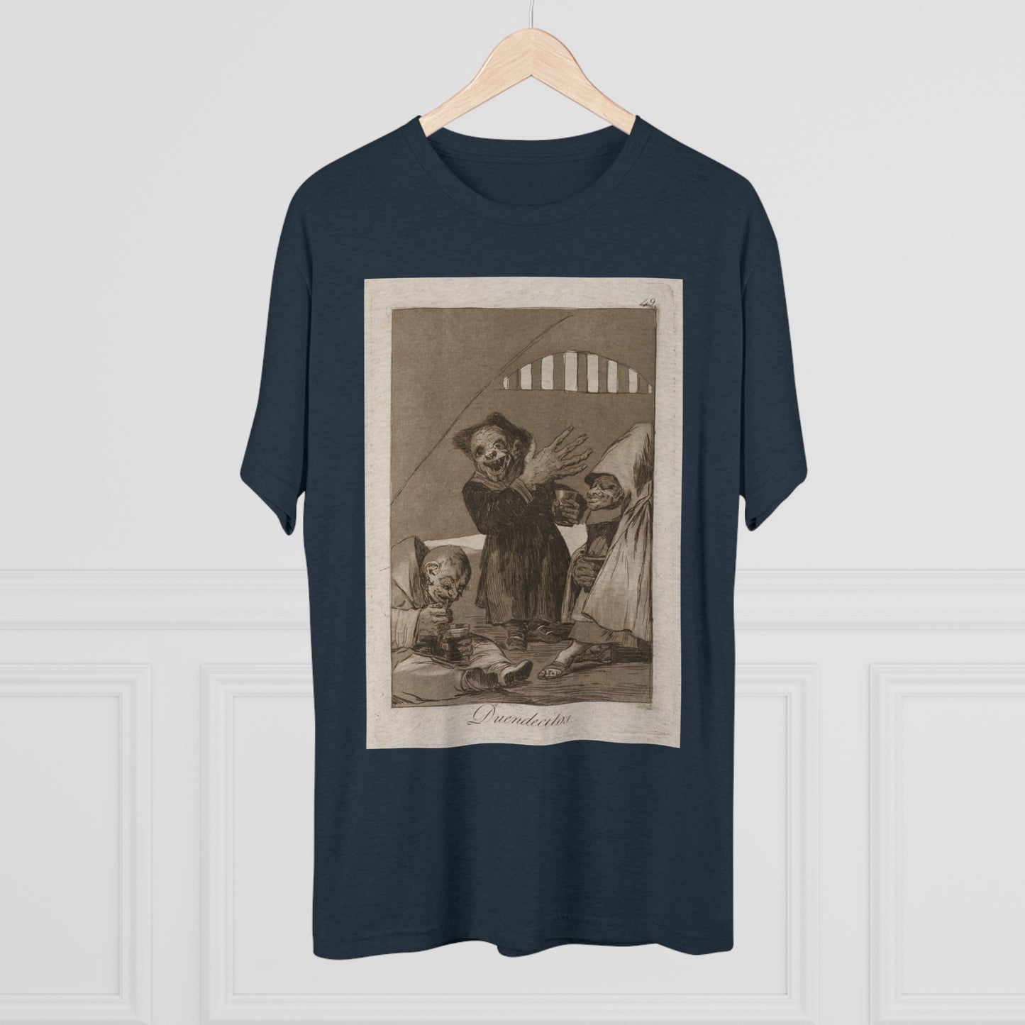 Francisco Goya - Duendecitos (Hobgoblins) - 1799 - Triblend Tee