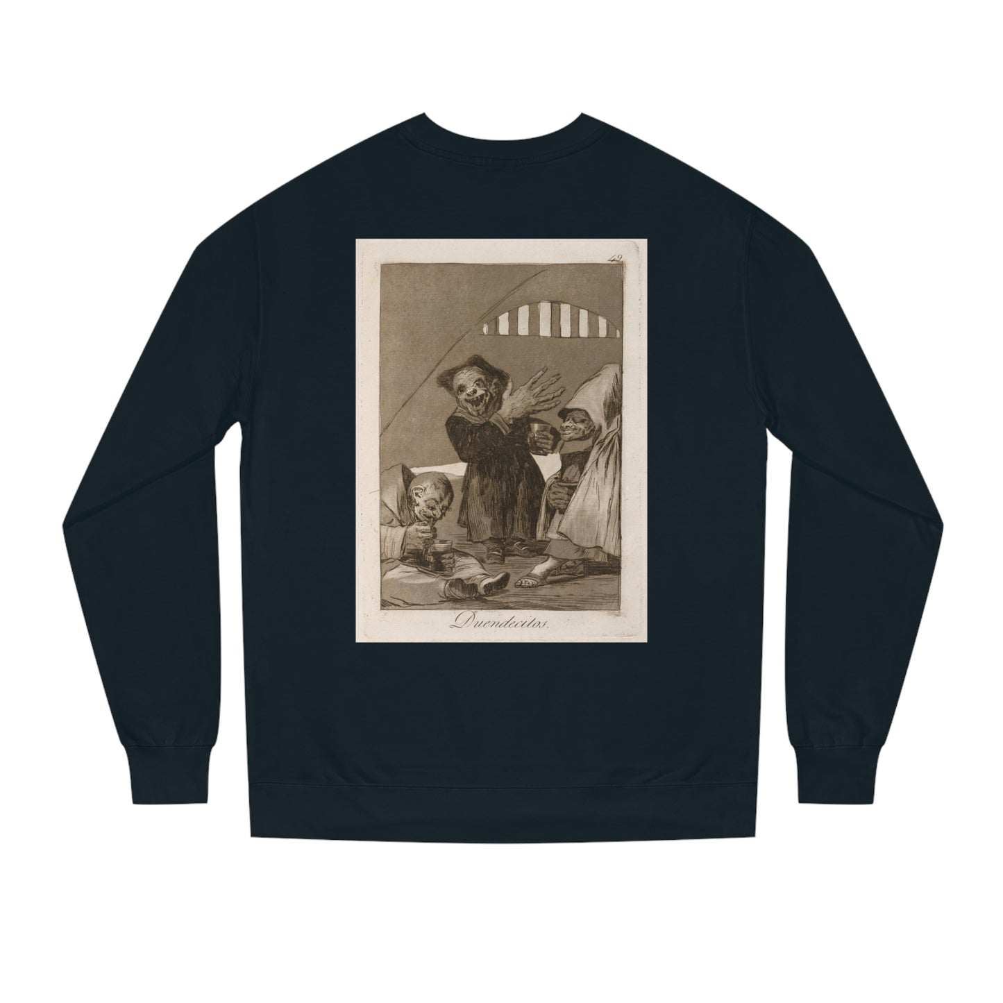 Francisco Goya - Duendecitos (Hobgoblins) - 1799 - Front and Back - G