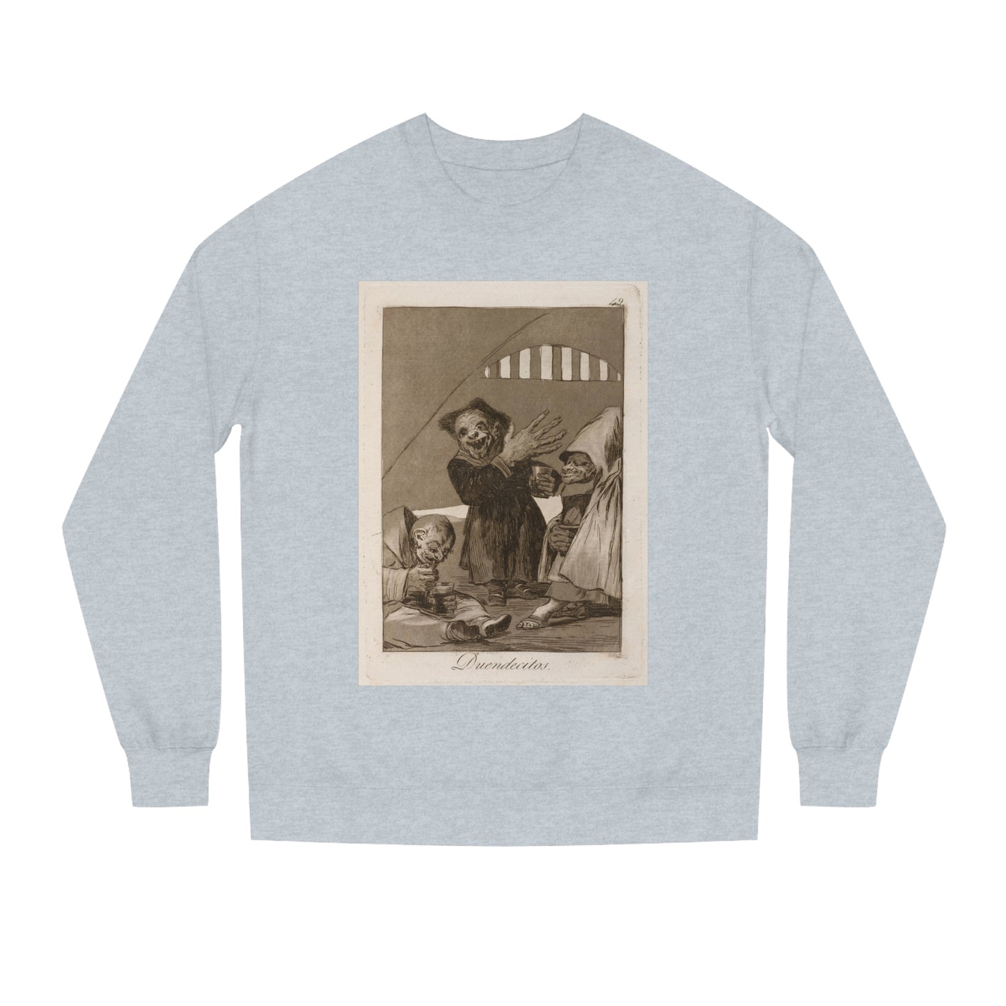 Francisco Goya - Duendecitos (Hobgoblins) - 1799 - Front and Back - G
