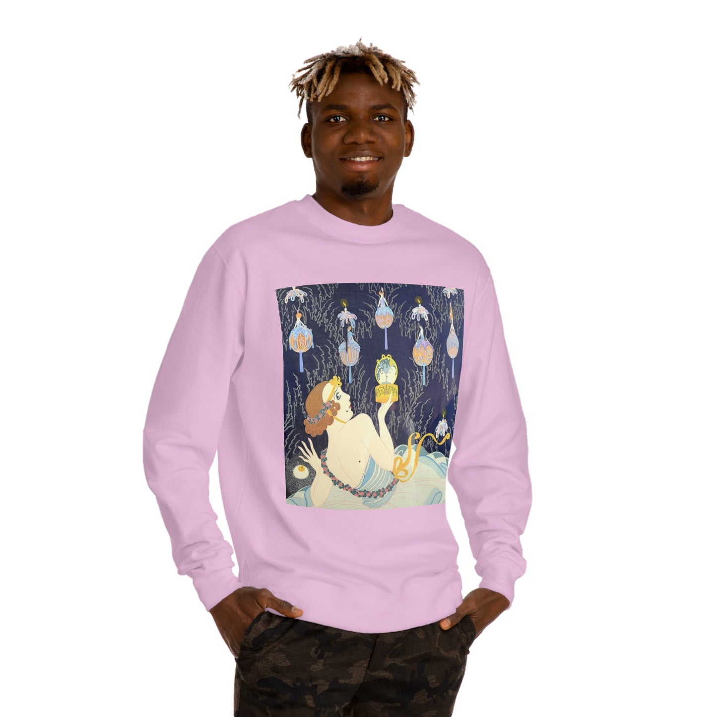 Erte - Stolen Kisses - Unisex Crew Neck Sweatshirt