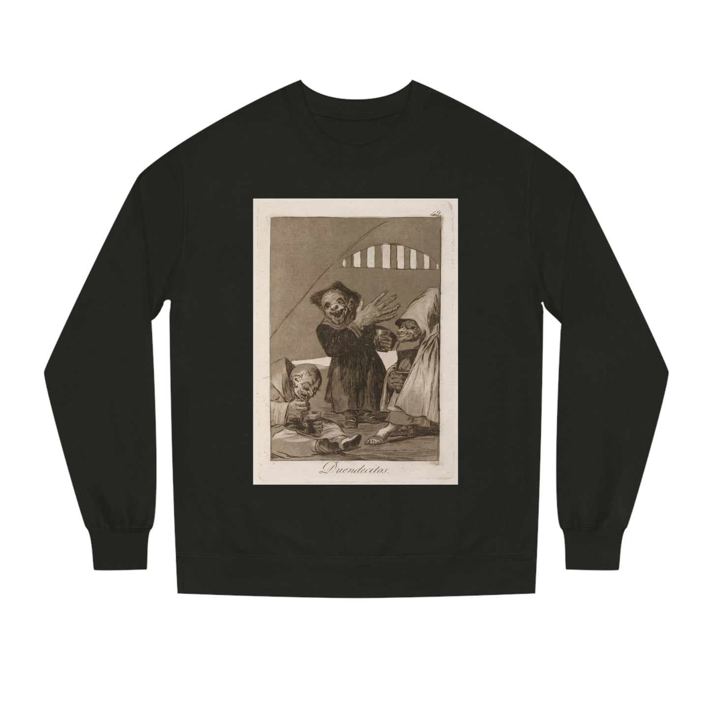 Francisco Goya - Duendecitos (Hobgoblins) - 1799 - Front and Back - G