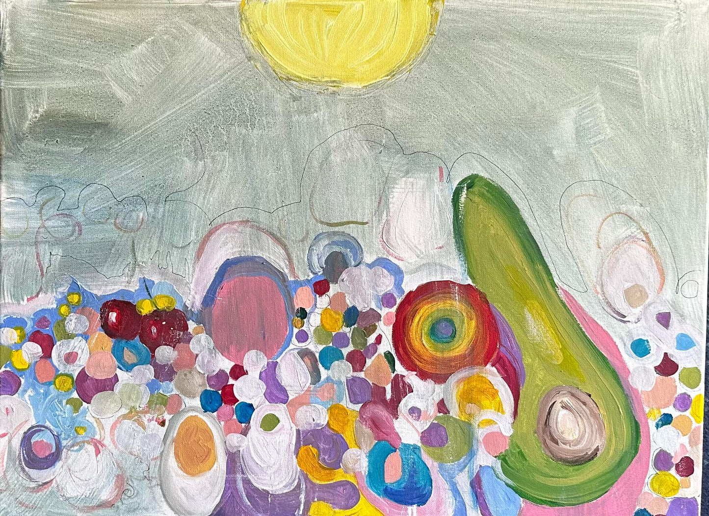 Candy - 25'' x 19'' - Canvas Painting