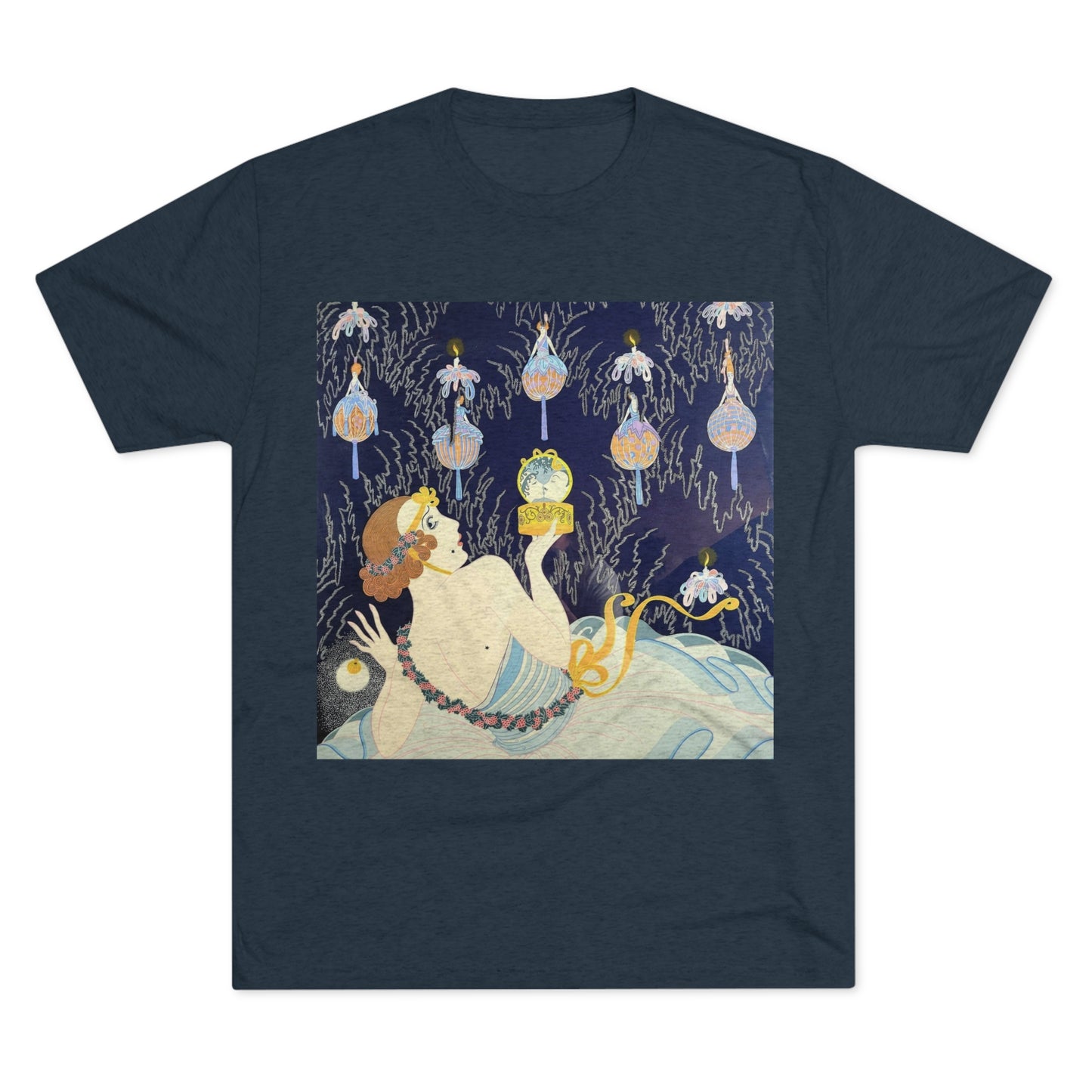 Francisco Goya - Brujas à volar (Witches Preparing to Fly)  - Unisex Triblend Tee