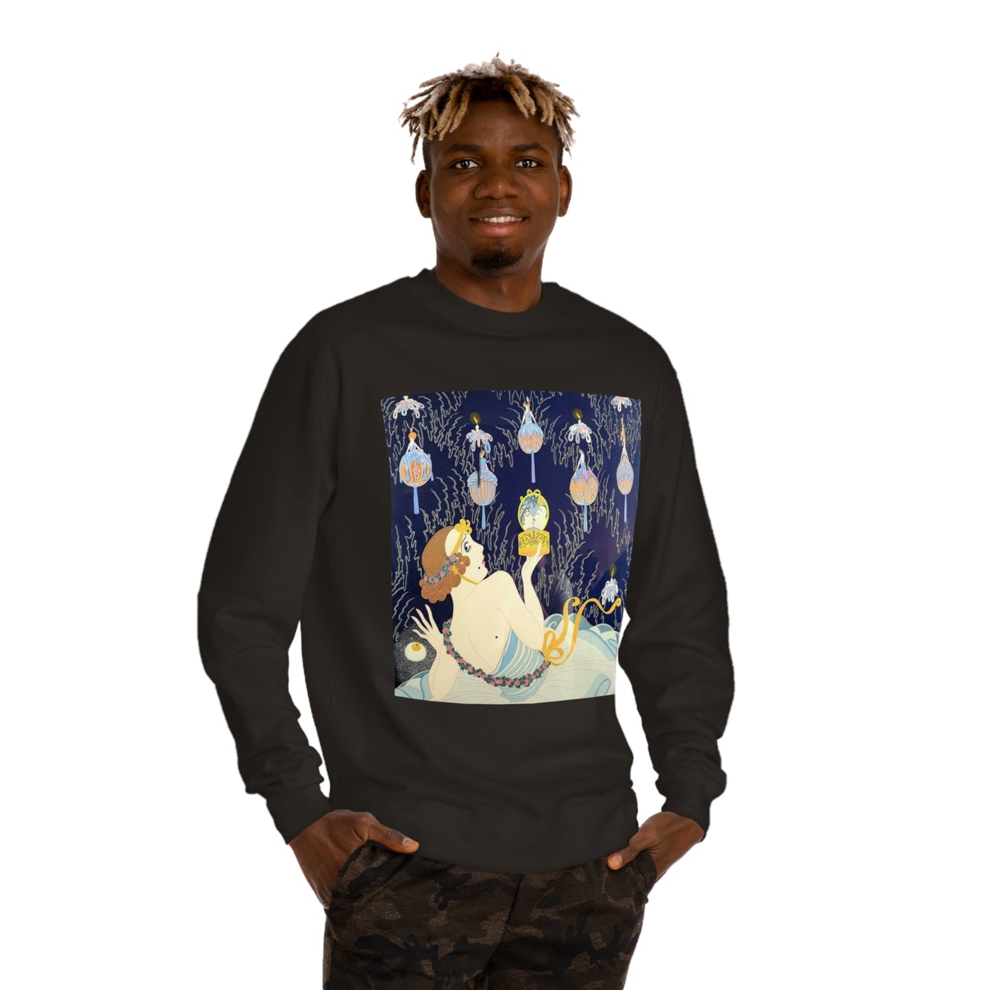 Erte - Stolen Kisses - Unisex Crew Neck Sweatshirt